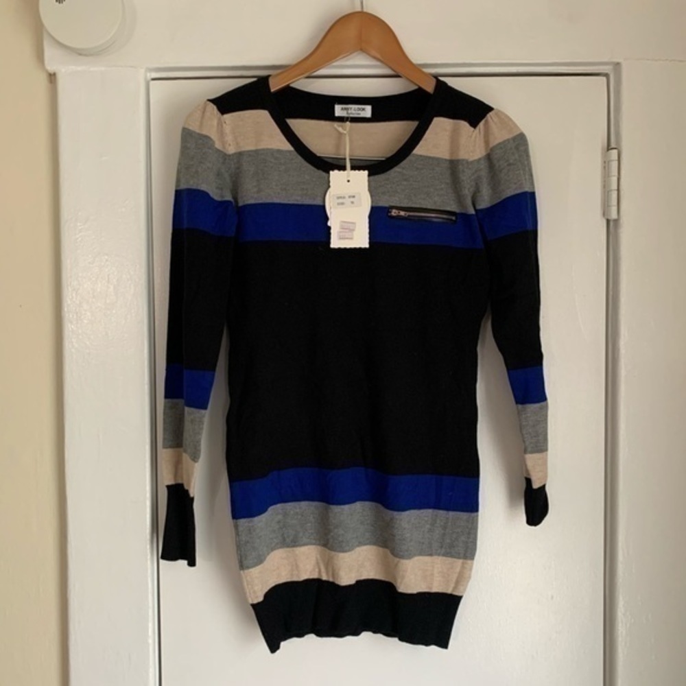Anny- Look Multicolored Sweatshirt Large